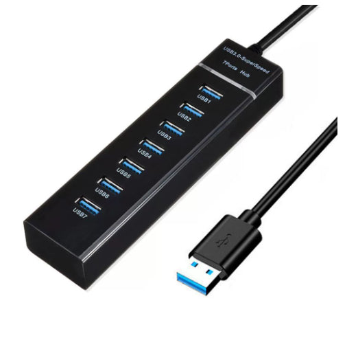 USB 3.0 Hub 4-Port Splitter - 5Gbps High-Speed Expansion