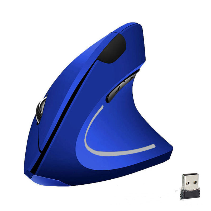 Vertical Ergonomic Mouse - Wired, Wireless Rechargeable & Battery Options