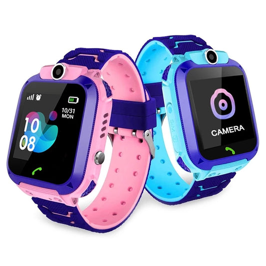Kids’ Smart Watch Phone – GPS Positioning, Calling & Camera for Children – Pink Waterproof