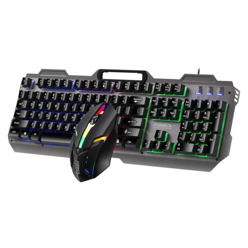 KT600 Wired Gaming Keyboard & Mouse Combo | Backlit | Mechanical Feel | USB