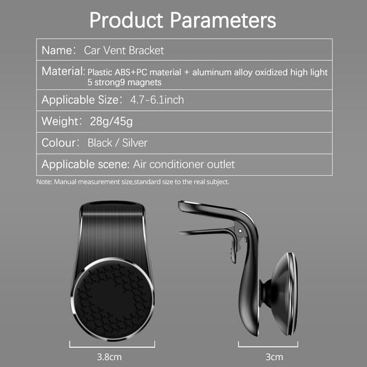 magnetic-car-phone-holder-air-vent-magnet-mount-smartphone-phone-holder-car-rotation-bracket