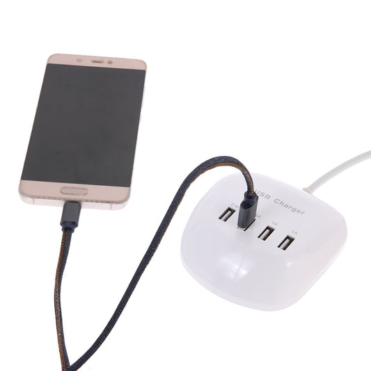 Multi-Port USB Wall Charger - 2.4A Fast Charging for Phones & Tablets