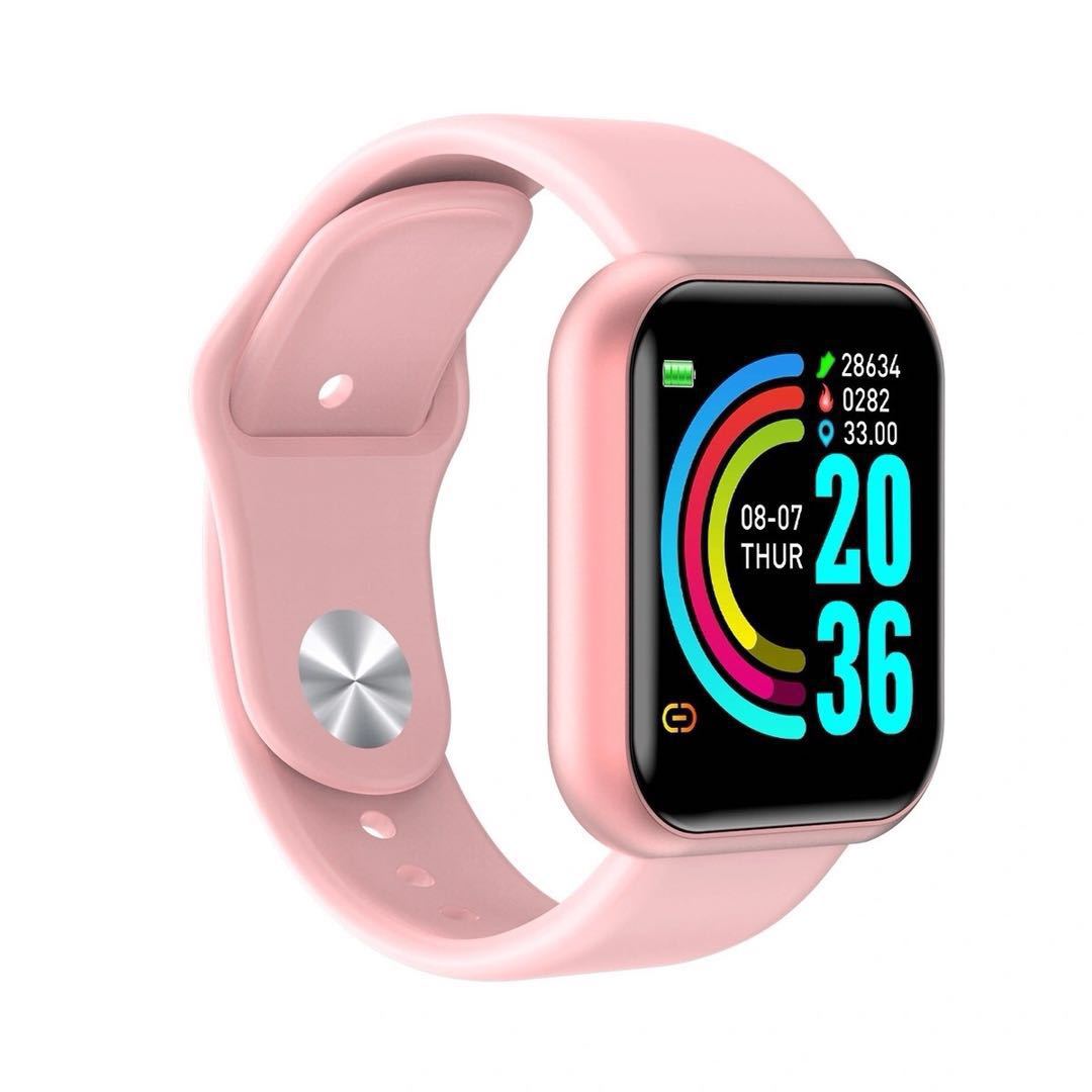 Y68 FitPro Smart Bracelet – 1.44" Bluetooth Sports Watch with Sleep & Health Tracking