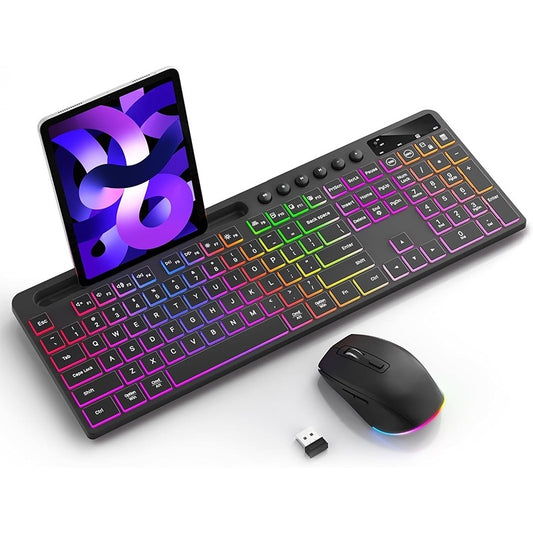 wireless-keyboard-and-mouse-one-piece-set-with-card-slot-luminous-ergonomic-business-office