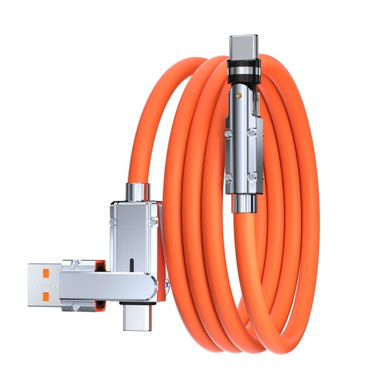 Zinc Alloy Fast Charging Cable - Lightning & USB-C | 8 Colours | 1m
