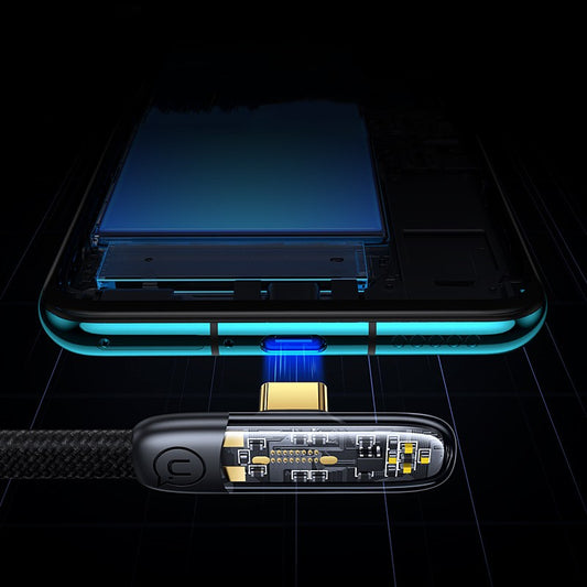 Fast Charging Braided Cable - USB-C to USB-C (100W), USB-C to Lightning (20W), USB-A to USB-C (6A)