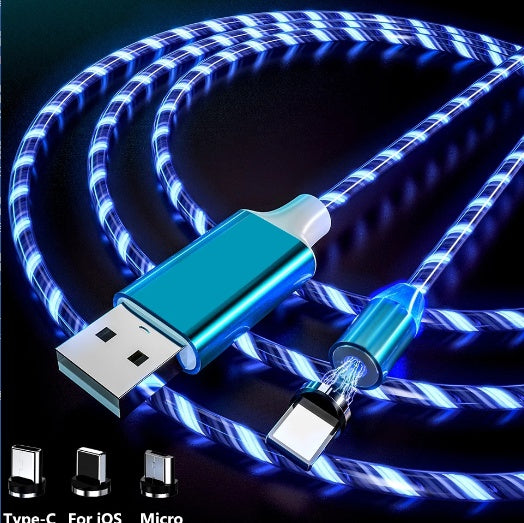 compatible-with-apple-led-magnetic-usb-phone-cable-micro-type-c-charger-fast-charging-magnet-charge-cord