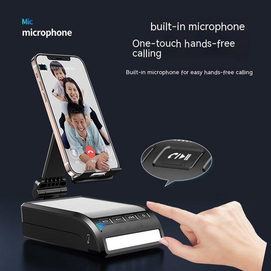 mobile-phone-holder-portable-bluetooth-speaker