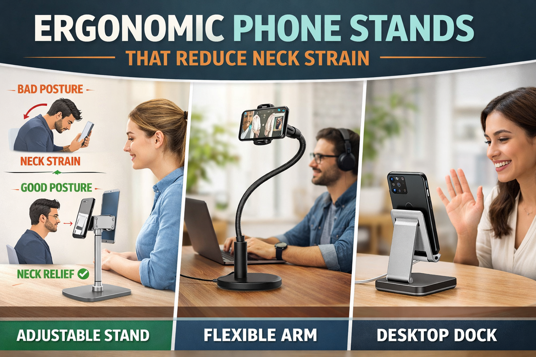 Ergonomic Phone Stands That Reduce Neck Strain: The Ultimate Buyer’s Guide
