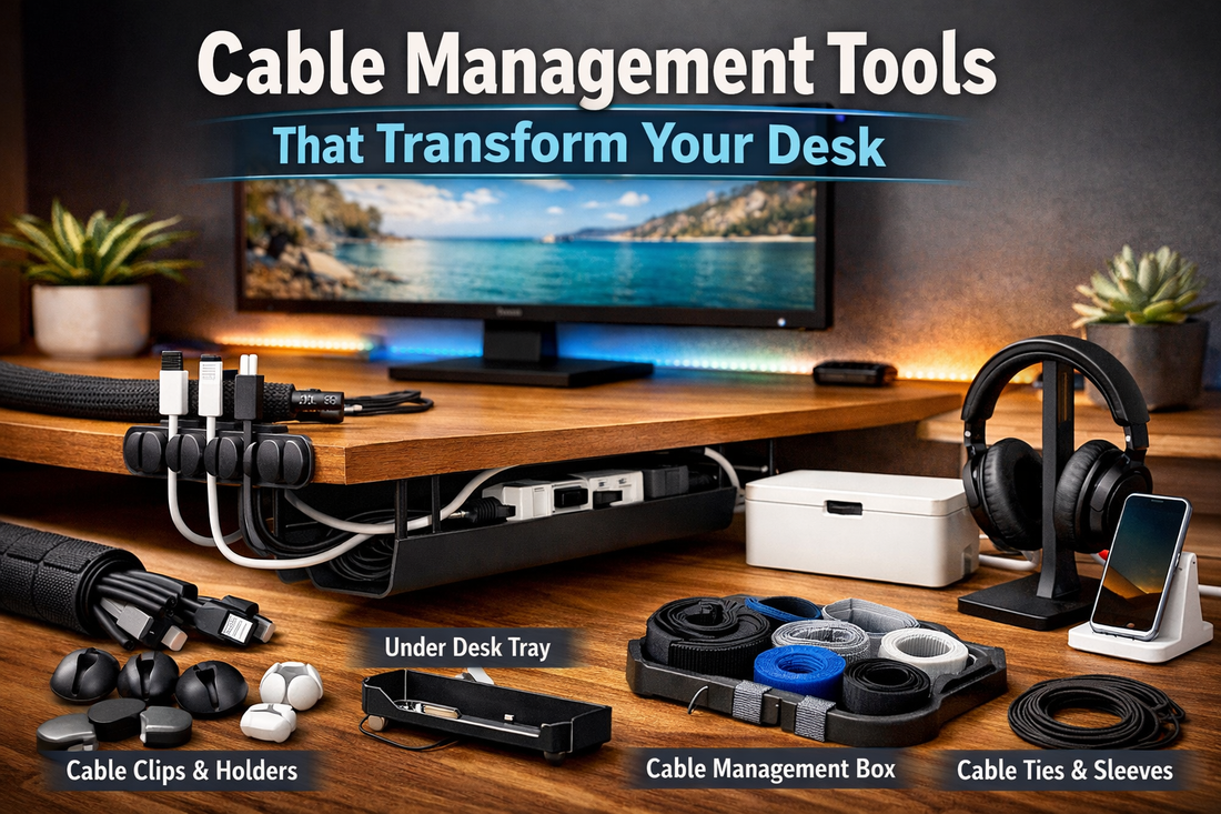 Cable Management Tools That Transform Your Desk: A Comprehensive Buyer's Guide
