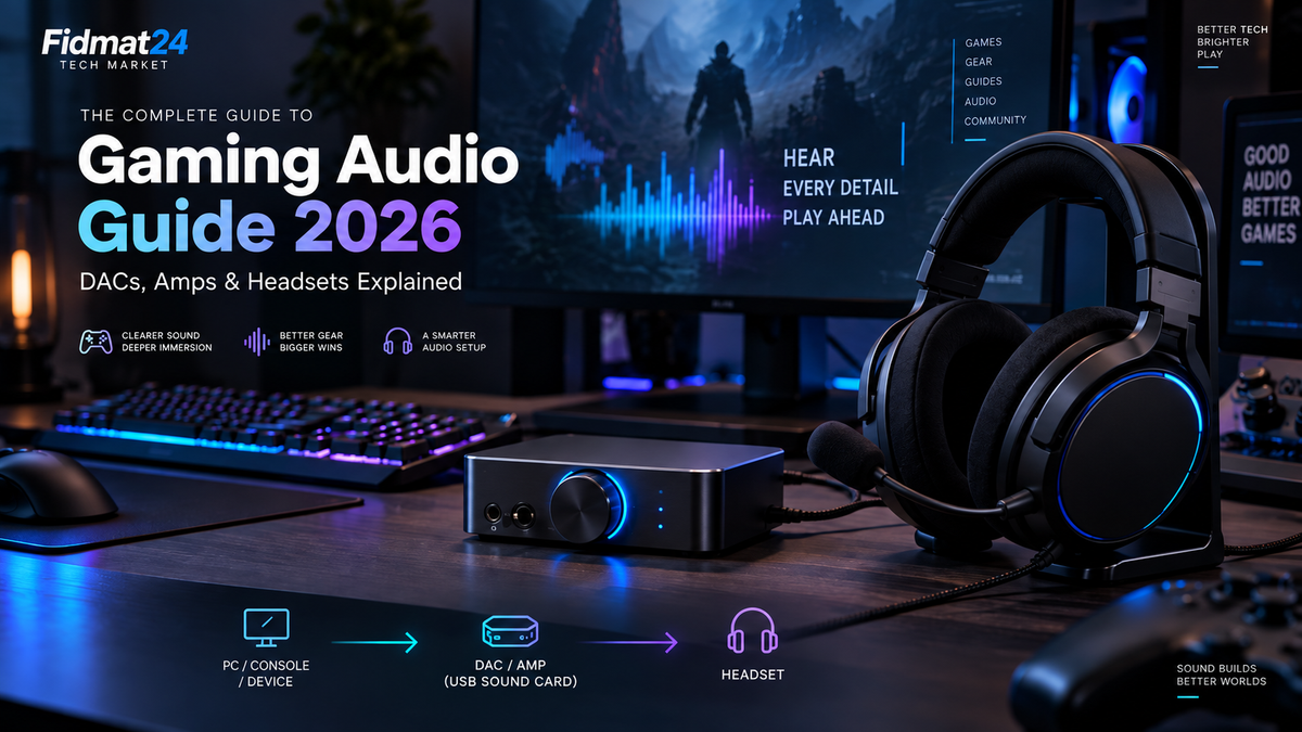 Gaming Audio Guide 2026: DACs, amps and gaming headsets explained