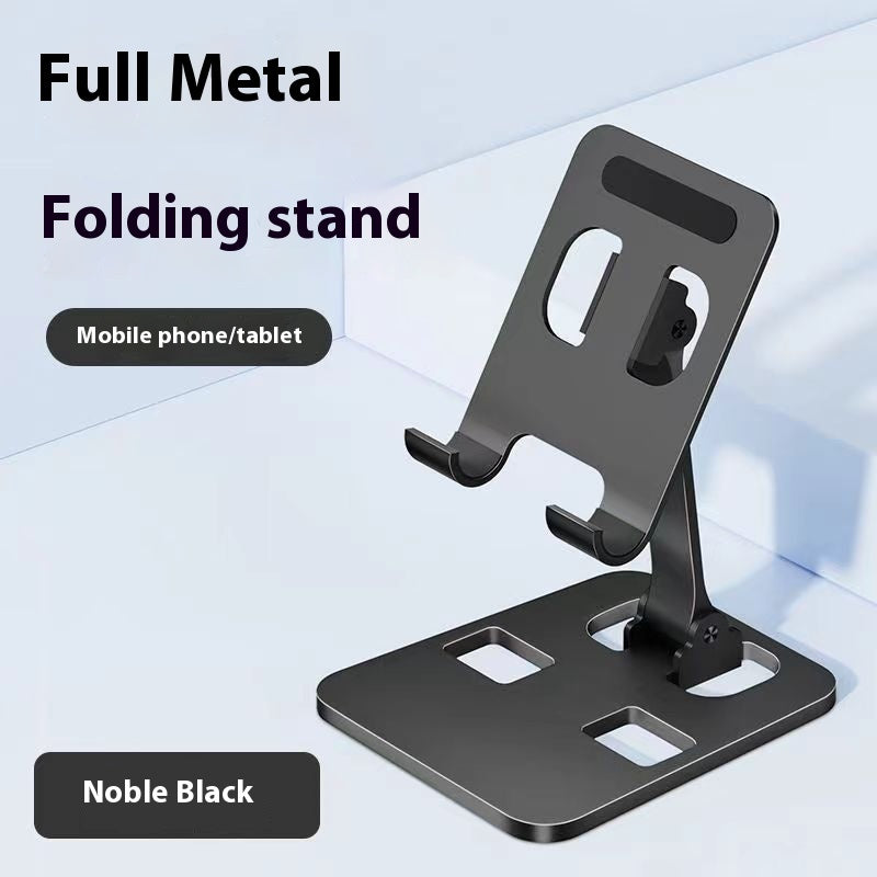 Alloy phone stand for hands-free viewing