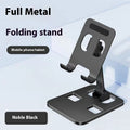 Alloy phone stand for hands-free viewing