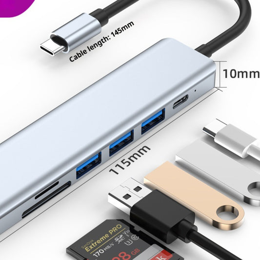 USB-C Docking Station Hub - Multi-Port Expansion for Laptops
