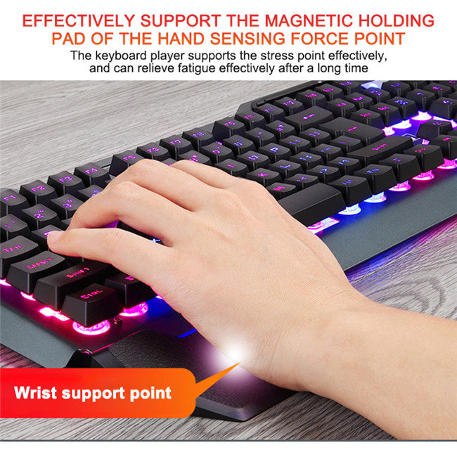 Ultimate RGB Mechanical Gaming Keyboard – Ergonomic Backlit Wired Gamer Edition – product image 4 | Fidmat24 Tech Market