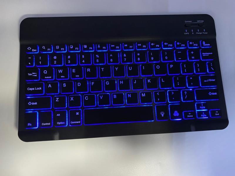 Mini Bluetooth Wireless Keyboard for Tablets - S (7–8"), M (9") & L (9.7–10.1") | Black & White