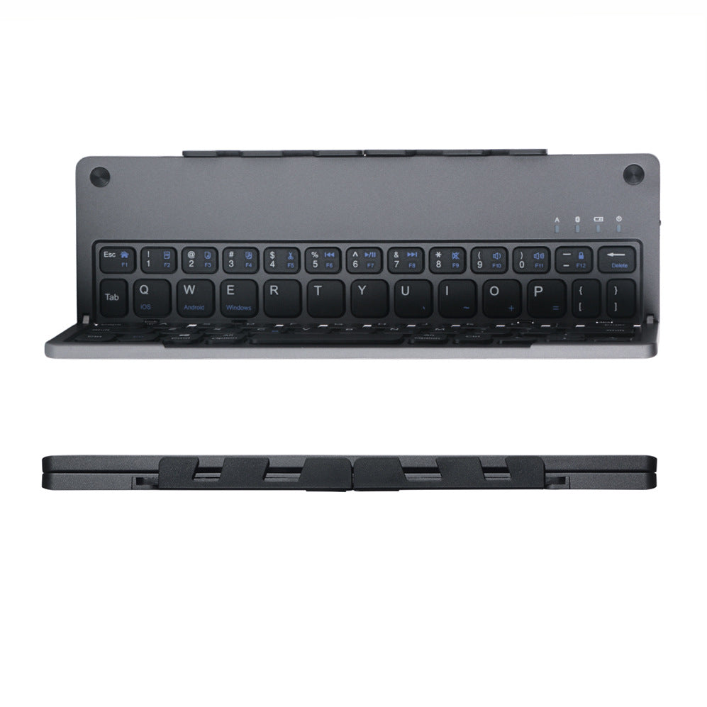 2-Fold Bluetooth Keyboard with Touchpad & Hidden Stand - Smart TV, Tablet & HTPC