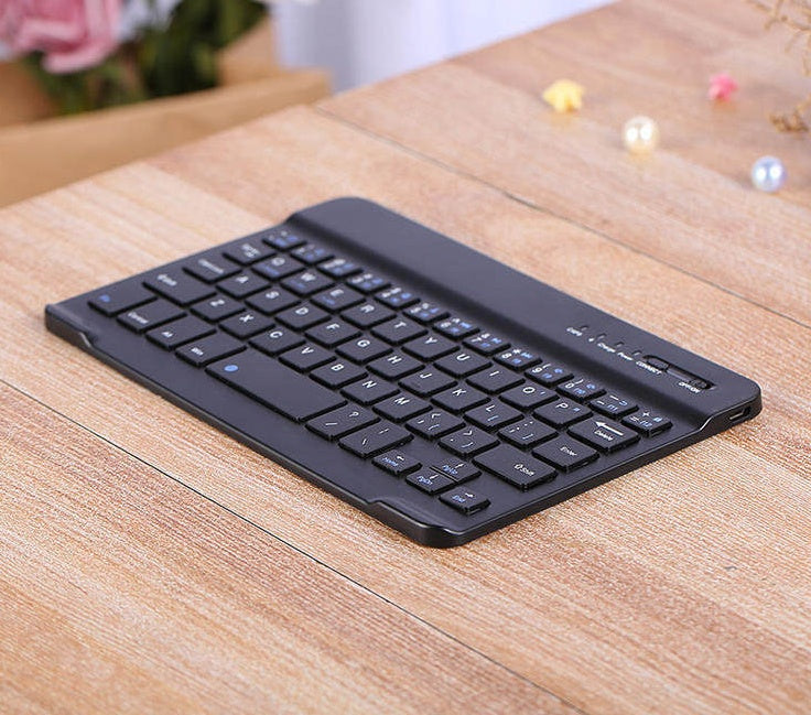 Bluetooth Mini Keyboard - Ultra-Thin Wireless Keyboard for Laptop, Tablet & TV Box