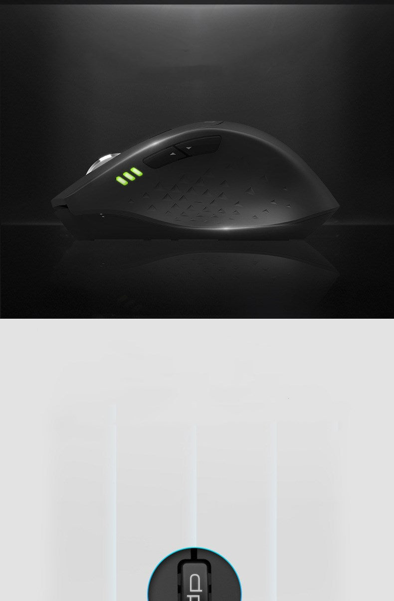MT500 Bluetooth Wireless Mouse - 6 Buttons | Black
