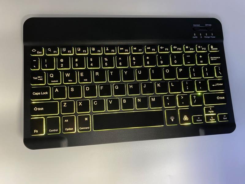 Mini Bluetooth Wireless Keyboard for Tablets - S (7–8"), M (9") & L (9.7–10.1") | Black & White