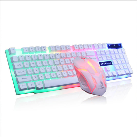 GTX300 Wired Backlit Gaming Keyboard - 104 Keys, USB | Black, Black & White, Black & Orange, White