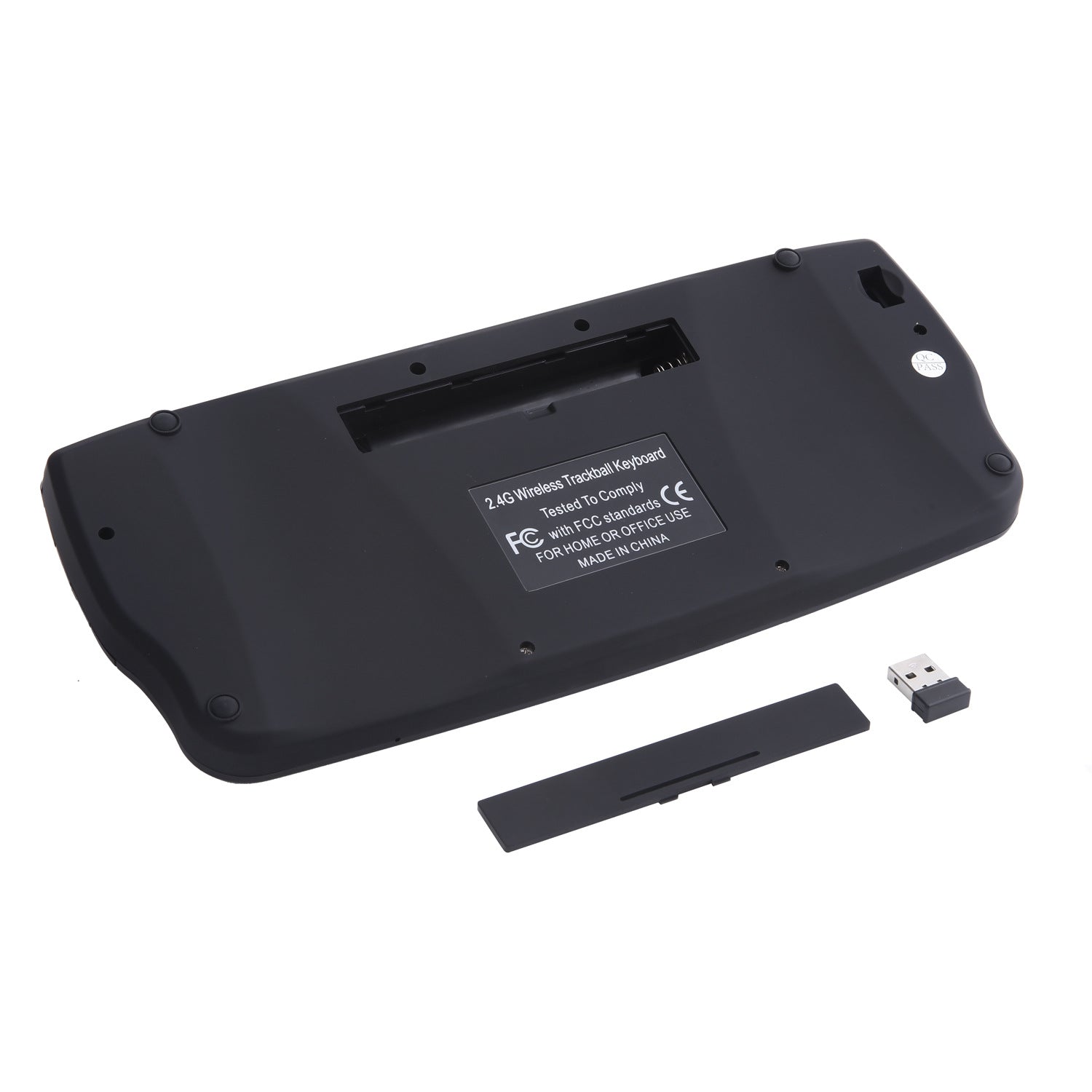 Mini 2.4G Wireless Keyboard with Integrated Touchpad - 78 Keys, Multimedia Shortcuts
