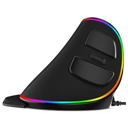 Vertical Ergonomic Shell-Design RGB Wired Mouse - 5-Speed DPI up to 4000 | Innocence, Symphony & Standard