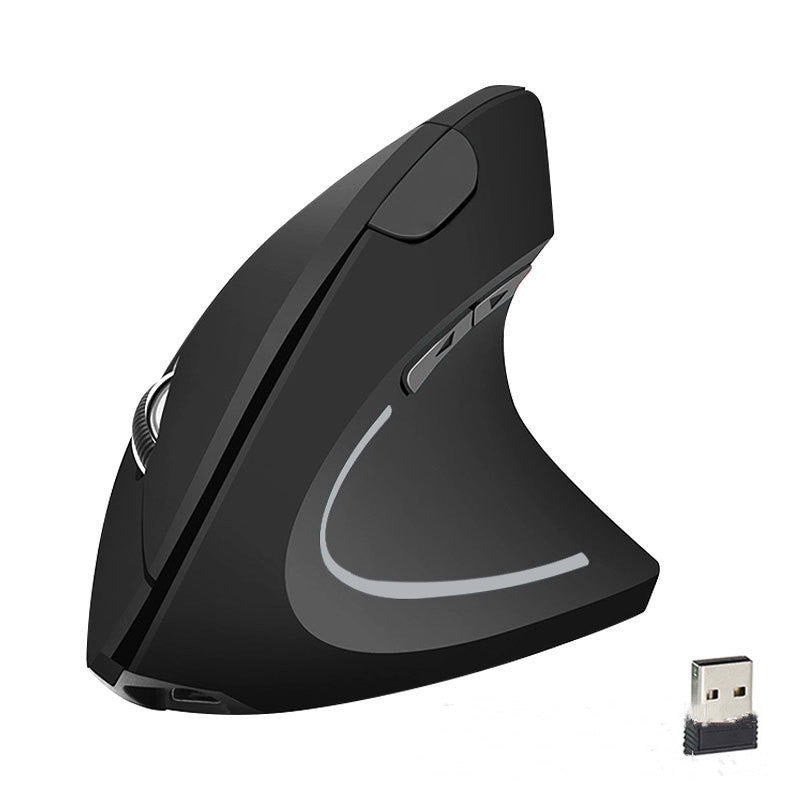 Vertical Ergonomic Mouse - Wired, Wireless Rechargeable & Battery Options