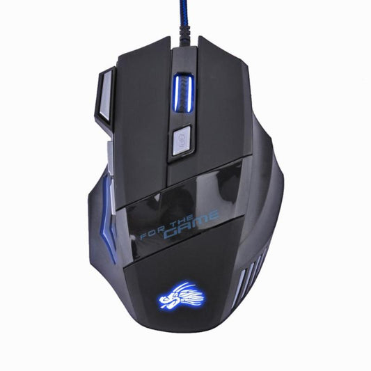 X3 T-Rex Wired Gaming Mouse - 5500 DPI, Colour-Changing RGB, 6 Buttons | 145cm Nylon Braided Cable