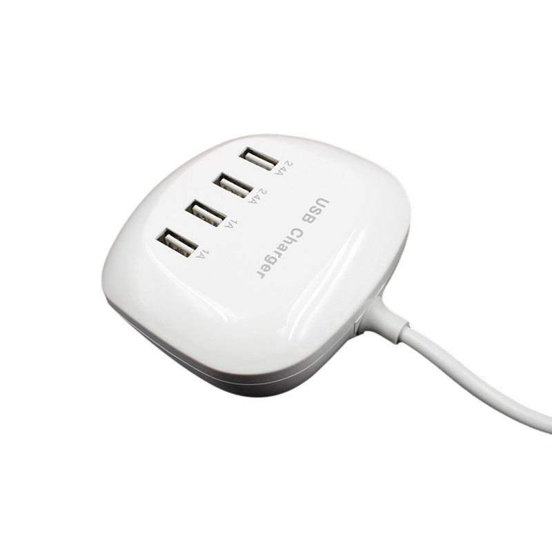 Multi-Port USB Wall Charger - 2.4A Fast Charging for Phones & Tablets