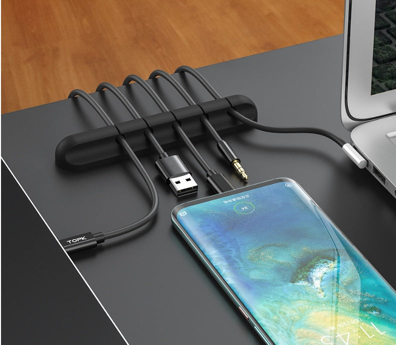 silicone-usb-cable-winder-desktop-cable-organizer-management-multipurpose-clips-cables-protector-for-wired-headphones