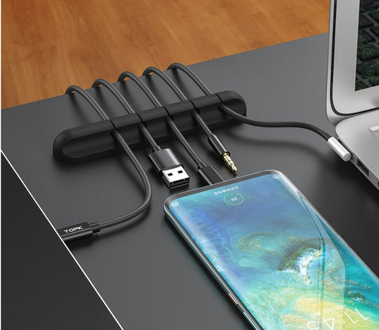 silicone-usb-cable-winder-desktop-cable-organizer-management-multipurpose-clips-cables-protector-for-wired-headphones
