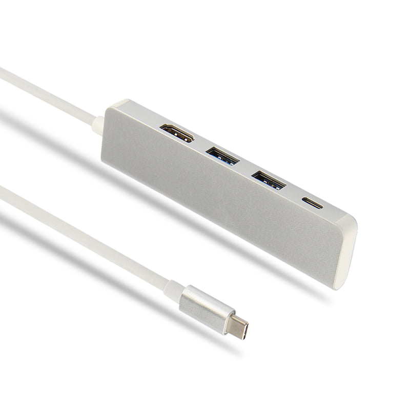 USB-C Hub for MacBook - HDMI, 3x USB 3.0, SD/TF Card Readers