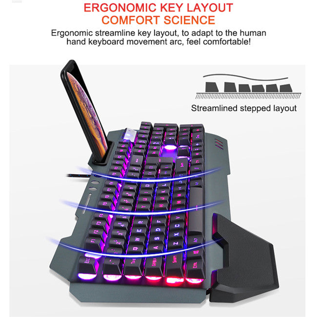 Ultimate RGB Mechanical Gaming Keyboard – Ergonomic Backlit Wired Gamer Edition – product image 5 | Fidmat24 Tech Market