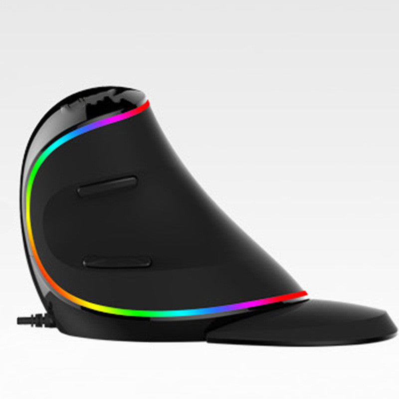 Vertical Ergonomic Shell-Design RGB Wired Mouse - 5-Speed DPI up to 4000 | Innocence, Symphony & Standard