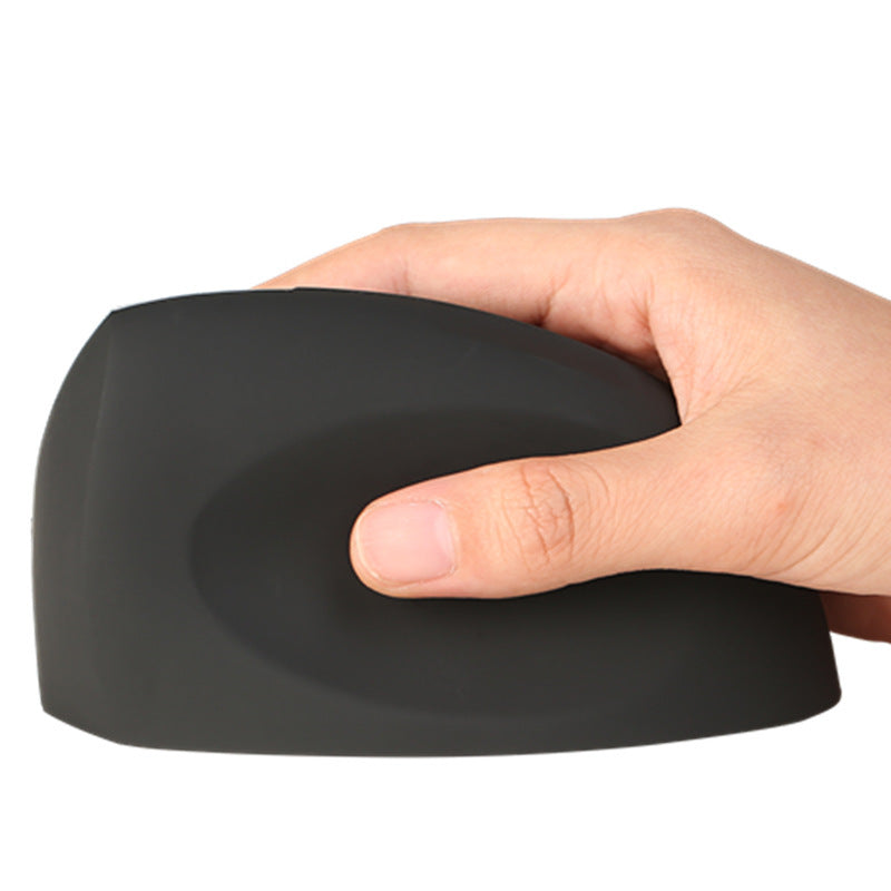 Wireless Vertical Mouse - 1200 DPI, 2.4GHz, 10m Range | Large Ergonomic Design | Black