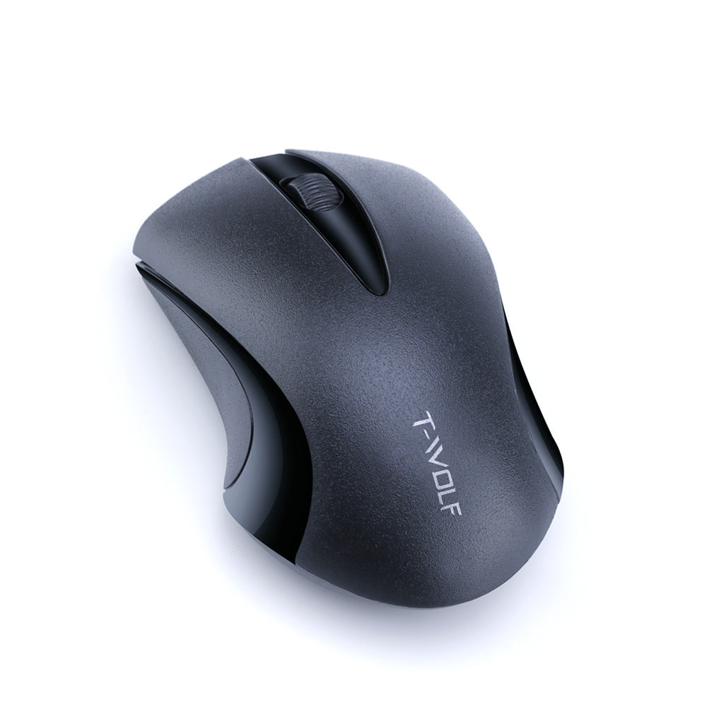 2.4GHz Wireless Business Mouse - 1600 DPI, Touch Scroll Wheel, Ergonomic | Pink, White & Black