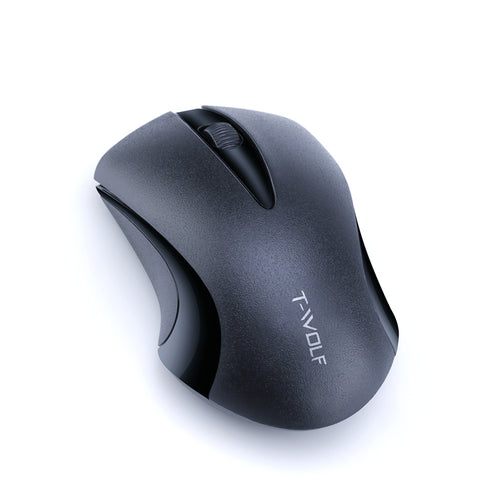 2.4GHz Wireless Business Mouse - 1600 DPI, Touch Scroll Wheel, Ergonomic | Pink, White & Black