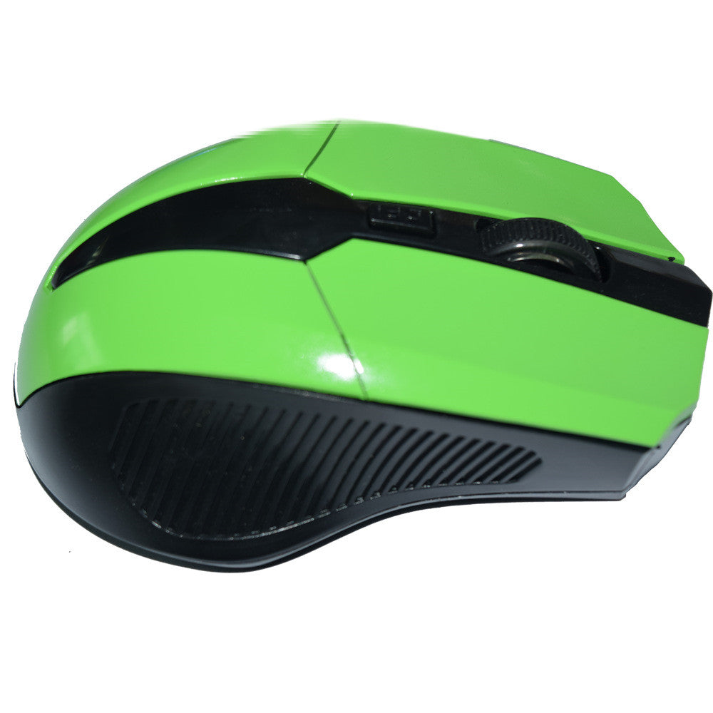 2.4GHz Wireless Mouse - 1600 DPI, 4 Buttons, Four-Way Scroll | 7 Colours