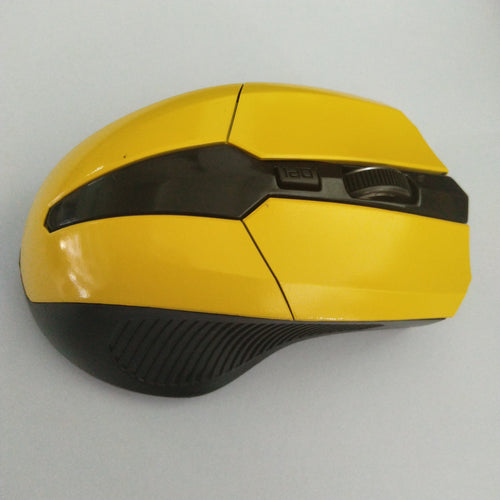 2.4GHz Wireless Mouse - 1600 DPI, 4 Buttons, Four-Way Scroll | 7 Colours