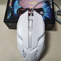 Wired USB Optical Mouse - 800 DPI Ergonomic 3-Button Mouse for Office & Home