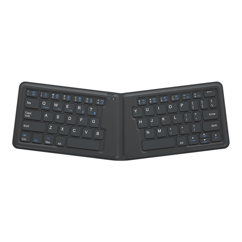 Aerospace Folding Bluetooth Keyboard - 64 Keys, 166° Fold | iPhone, iPad & Universal