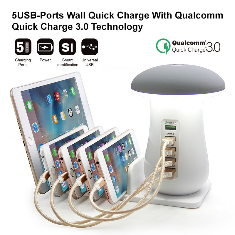 2-in-1-multifunction-mushroom-lamp-led-lamp-holder-usb-charger-home-office-supplies