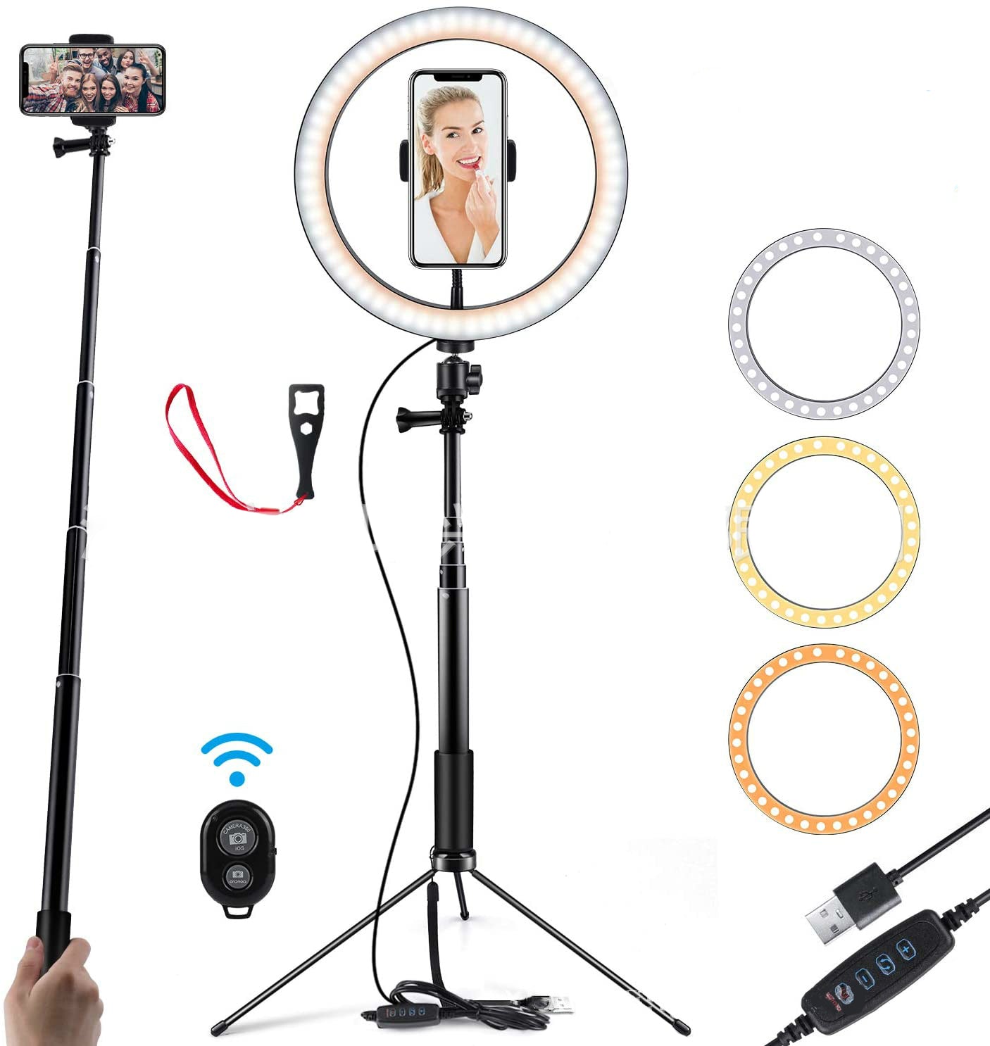 compatible-with-apple-10-led-ring-light-lamp-phone-selfie-camera-studio-video-dimmable-tripod-stand