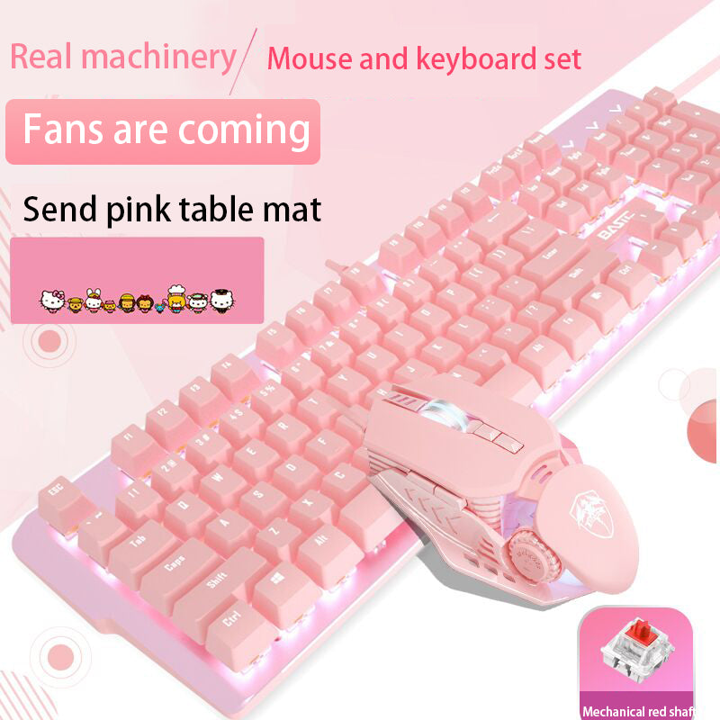 pink-real-mechanical-keyboard-and-mouse-set-girls-cute-gaming-games-dedicated-wired-green-axis-red-axis-girl-heart-luminous-wired-notebook