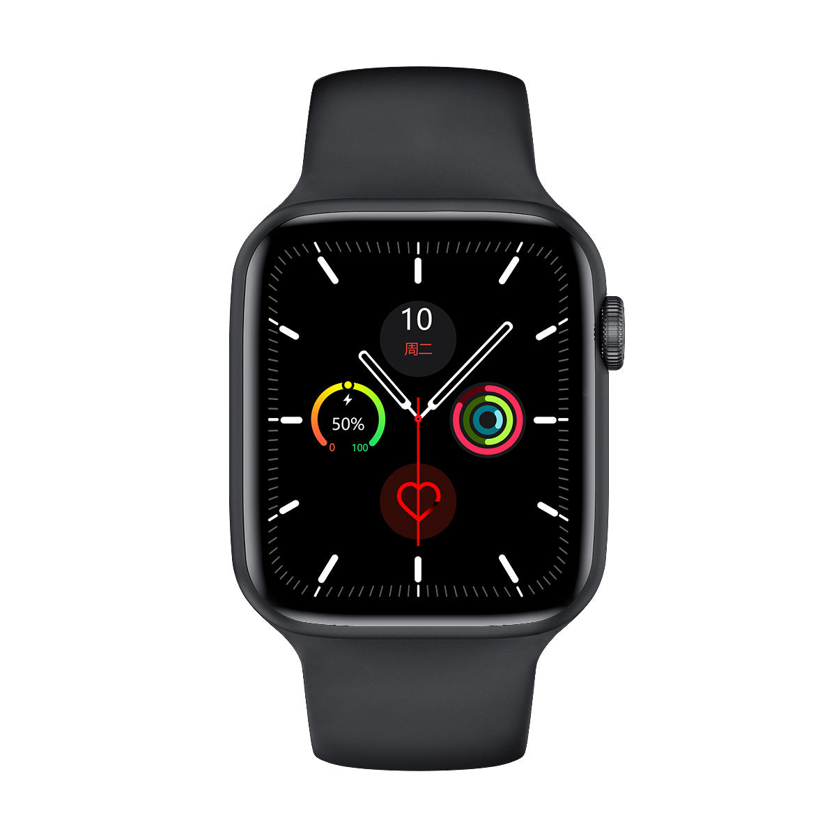 W26 / W26M Smart Watch – Bluetooth Calling, Alloy Case & 2.5D Arc Touchscreen – White / W26M