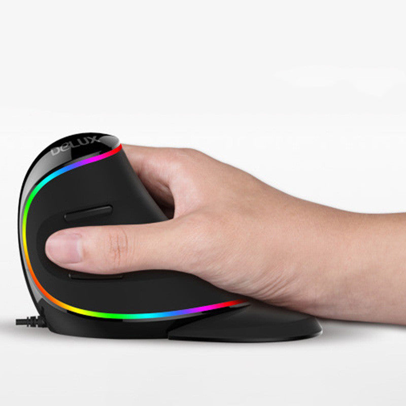 Ergonomic Vertical Gaming Mouse | RGB | Wired & Wireless | 3 Editions