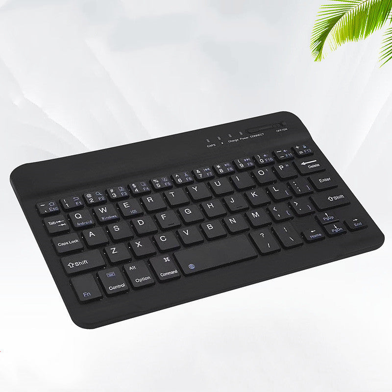 Slim Bluetooth Keyboard for Tablet & Phone - 7", 9" & 10" | Black & White