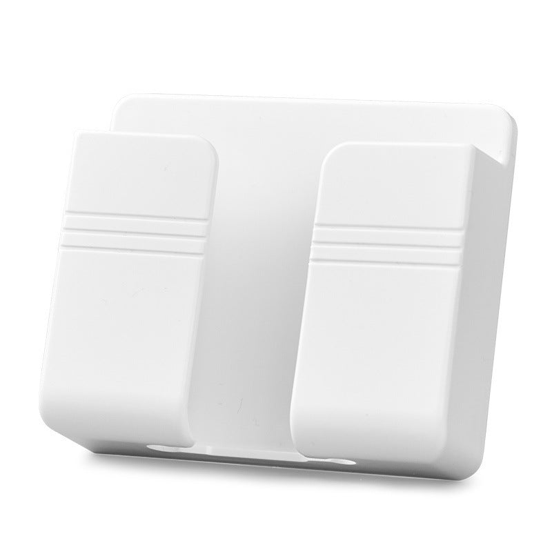 mobile-phone-charging-storage-rack-punch-free-sticky-storage-box