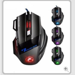 RGB Wired Gaming Mouse – USB, 1.8m Cable – product image 2 | Fidmat24 Tech Market